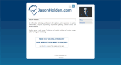 Desktop Screenshot of jasonholden.com
